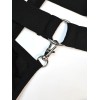 Love Market Ανδρικό Στρινγκ με Clips Μαύρο Strings