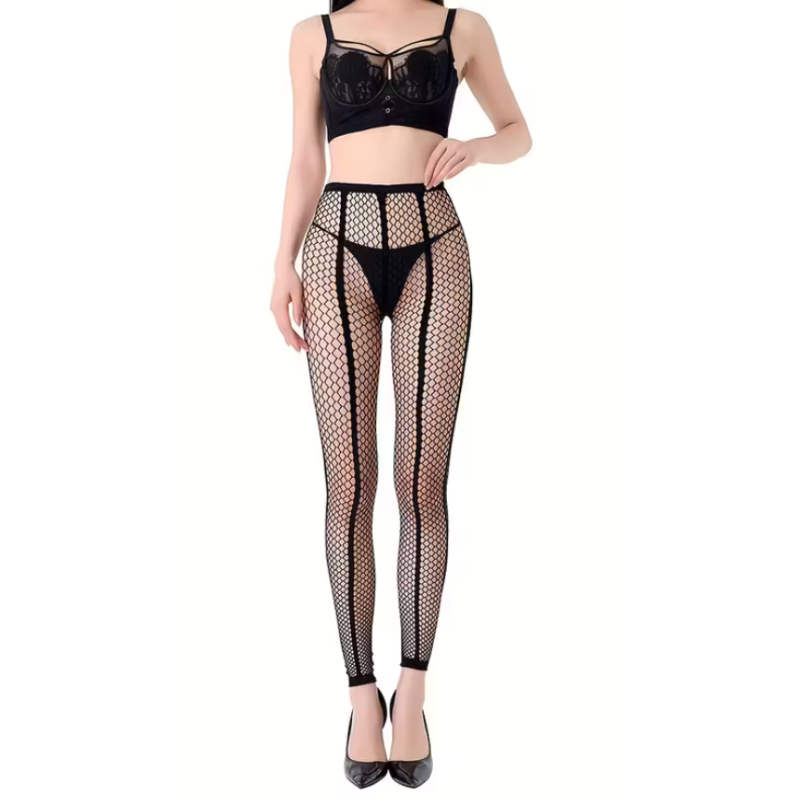 Love Market Fishnet Tights Love Market Nikki Black Pantyhoses