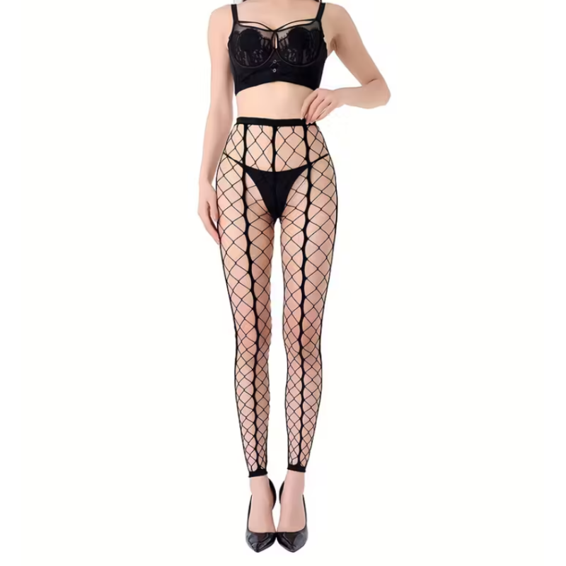 Love Market Fishnet Tights Love Market Trashy Black Pantyhoses