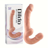Double Strap-on Dildo Love Market Nude Love Market Double Strap-on Dildo Love Market Nude Womens Strap-On