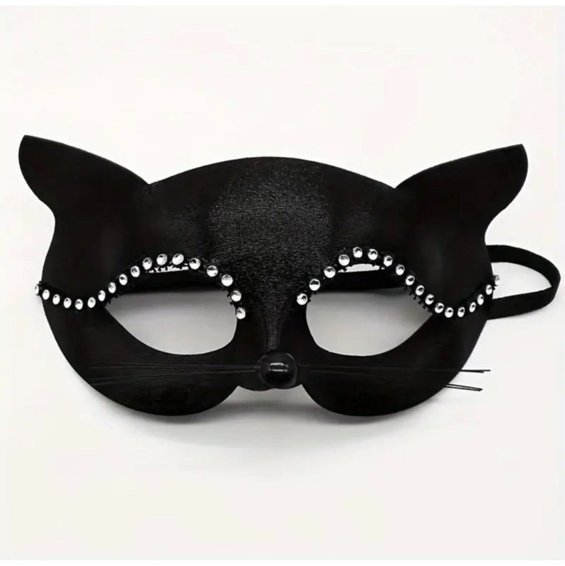 Mask Cat Mystery Black