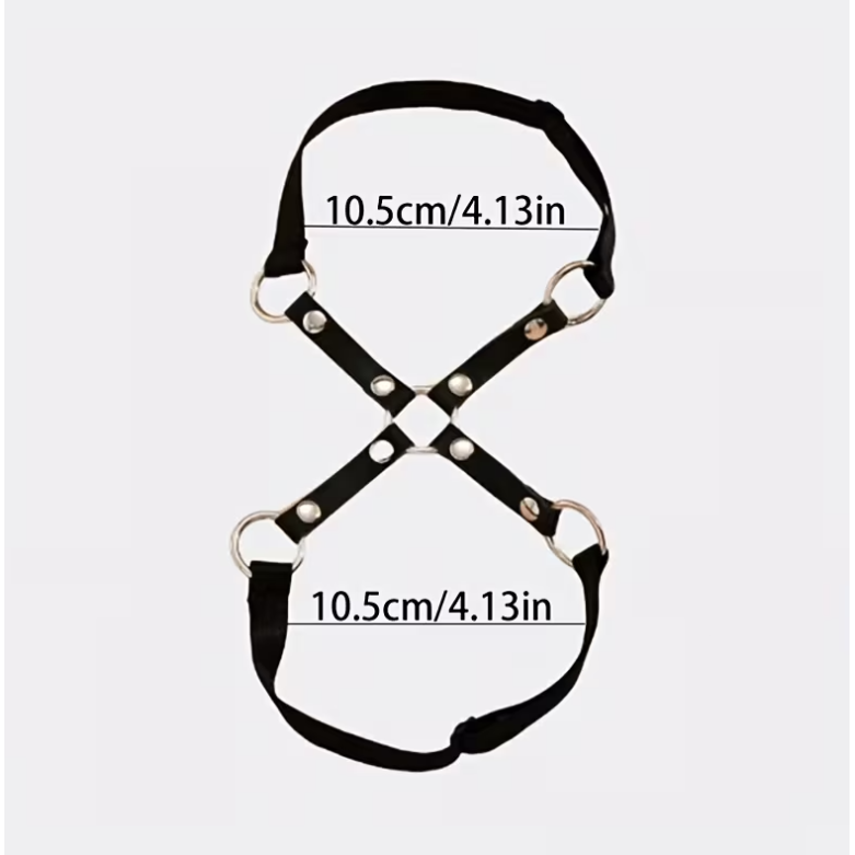 Love Market Καλτσοδέτα Harness Love Market Μαύρη Harnesses