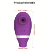 Clitoral Vibrator 2 in 1 Love Market Pearl Purple Love Market Clitoral Vibrator 2 in 1 Love Market Pearl Purple Clit Toys