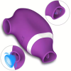 Clitoral Vibrator 2 in 1 Love Market Pearl Purple Love Market Clitoral Vibrator 2 in 1 Love Market Pearl Purple Clit Toys