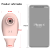 Clitoral Vibrator 2 in 1 Love Market Pearl Nude Love Market Clitoral Vibrator 2 in 1 Love Market Pearl Nude Clit Toys