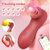 Love Market Κλειτοριδικός Δονητής Love Market Lipsy Κόκκινος Κλειτοριδικά