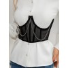 Love Market Κορσέ με Αλυσίδα Love Market Μαύρο Harnesses