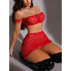 Σετ Top & Mini Φούστα Love Market Κόκκινο Love Market Σετ Top & Mini Φούστα Love Market Κόκκινο Σετ Εσωρούχων