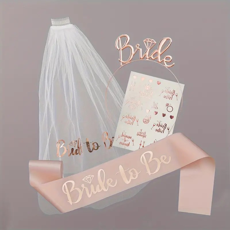 Love Market Σετ Bachelor Party Bride To Be 4τμχ Party Gags