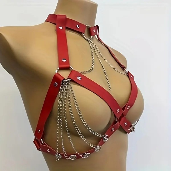 Adjustable Harness Tia Red Adjustable Harness Tia Red
