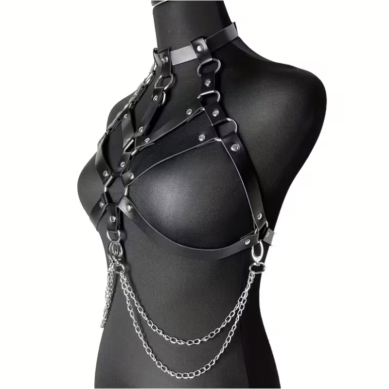Love Market Ρυθμιζόμενο Harness Idith Μαύρο Harnesses