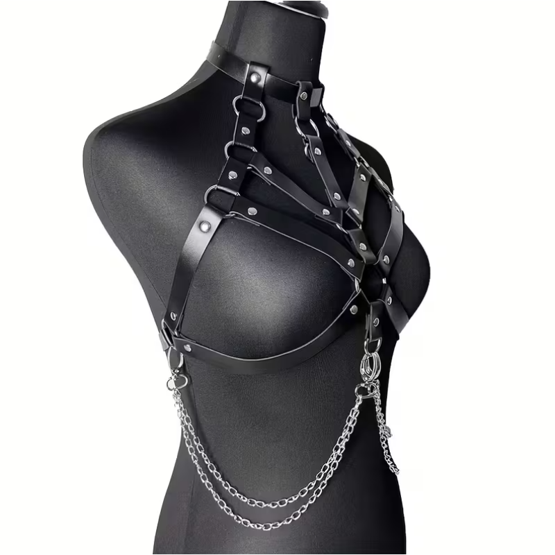 Love Market Ρυθμιζόμενο Harness Idith Μαύρο Harnesses
