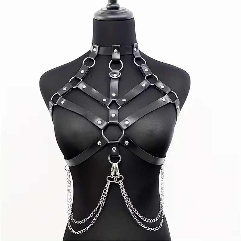 Love Market Ρυθμιζόμενο Harness Idith Μαύρο Harnesses