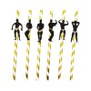 Love Market Bachelorette Party Male Stripper Straws 36pcs Fun