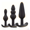 Love Market Πρωκτικές Σφήνες Σετ Love Market Kit Trainer Μαύρο Σφήνες χωρίς δόνηση