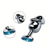Butt Plug With Jewel Penis Medium Blue Love Market Butt Plug With Jewel Penis Medium Blue Non-Vibrating butt plugs