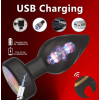 Πρωκτική Σφήνα με Φως & Τηλεκοντρόλ Love Market Μαύρη Love Market Πρωκτική Σφήνα με Φως & Τηλεκοντρόλ Love Market Μαύρη Σφήνες με δόνηση