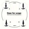 Love Market Butt Plug & Anal Beads Set Love Market Black Non-Vibrating butt plugs