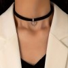 Love Market Τσόκερ με Αστραφτερή Καρδιά Chokers & Στέκες
