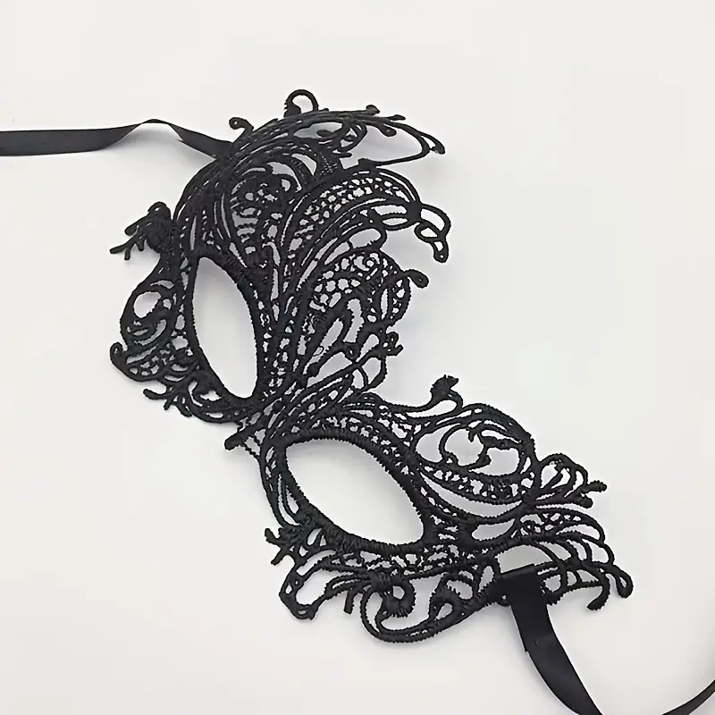 Love Market Eye Mask Lacey 2 Black Masks
