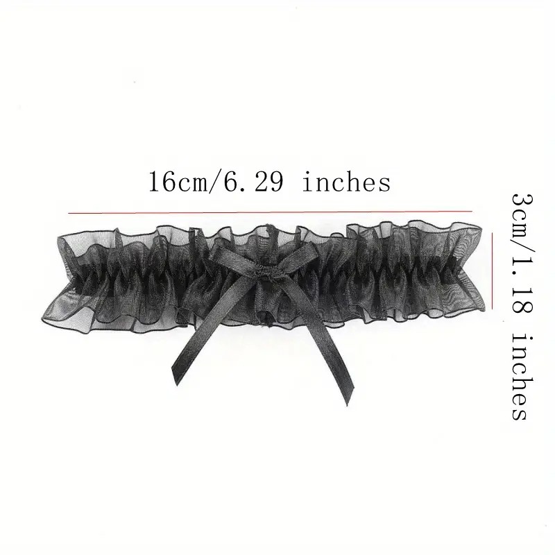 Love Market Garter Love Market Black Garters & Garter Belts