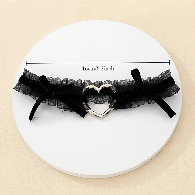 Love Market Garter Love Market Coquette Black Garters & Garter Belts