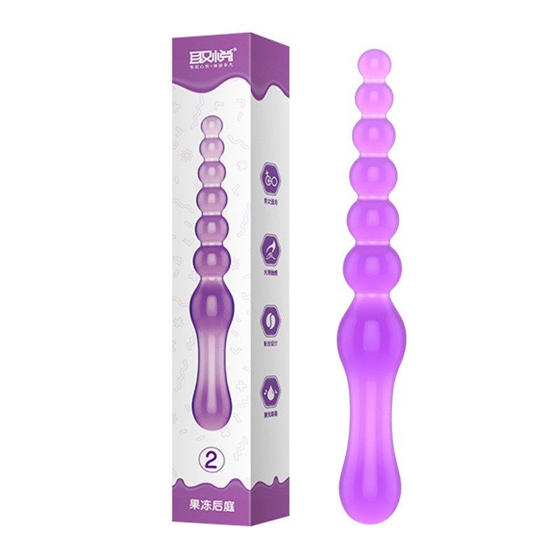 Jelly Dildo Love Market 23cm Clear Lavender Love Market Jelly Dildo Love Market 23cm Clear Lavender Dildos