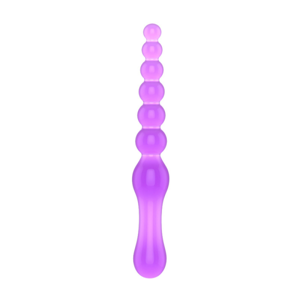 Jelly Dildo Love Market 23cm Clear Lavender