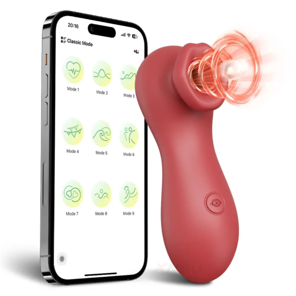 Clitoral Vibrator Love Market Lipsy Red