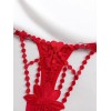 Love Market Σετ Στρινγκ με Δαντέλα Reva Heart 3τμχ Strings