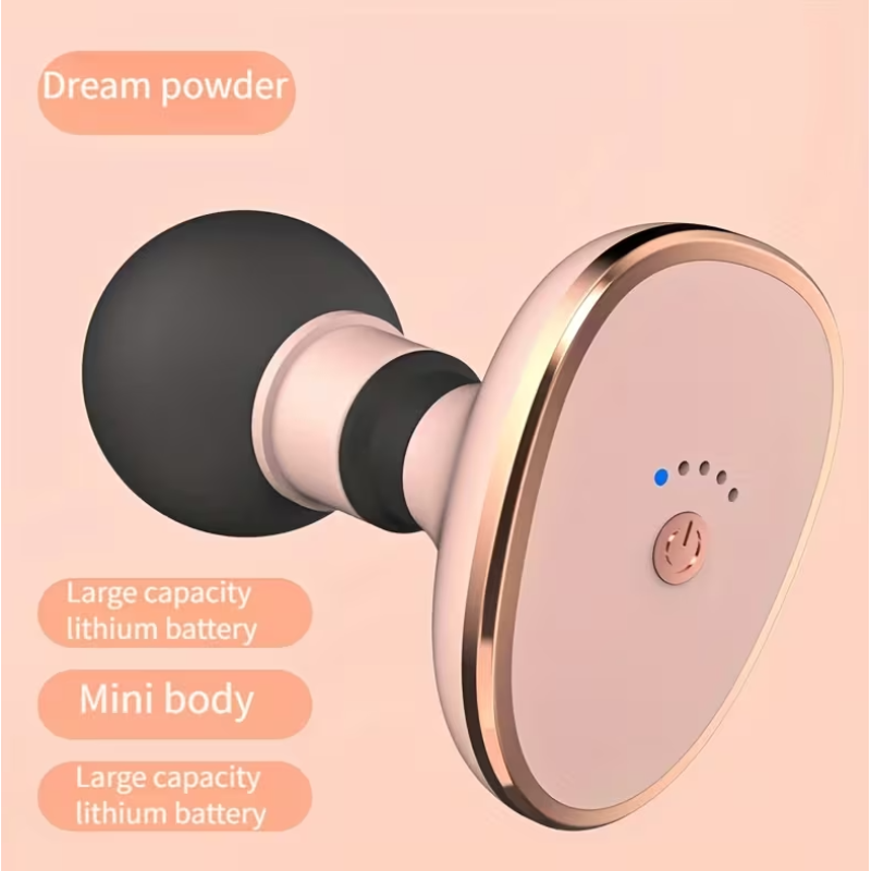 Love Market Μίνι Συσκευή Μασάζ Love Market 13cm Μπεζ Wand