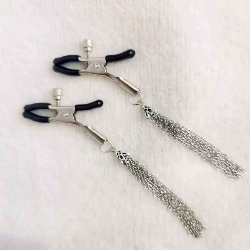 Love Market Σφιγκτήρες Θηλών Tassel Μαύροι Σφιγκτήρες