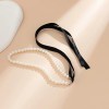 Love Market Τσόκερ με Πέρλες και Σατέν Κορδέλα Chokers & Στέκες