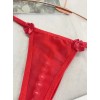 String with Pearl Chain Ella Red Love Market String with Pearl Chain Ella Red Strings