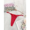 String with Pearl Chain Ella Red Love Market String with Pearl Chain Ella Red Strings