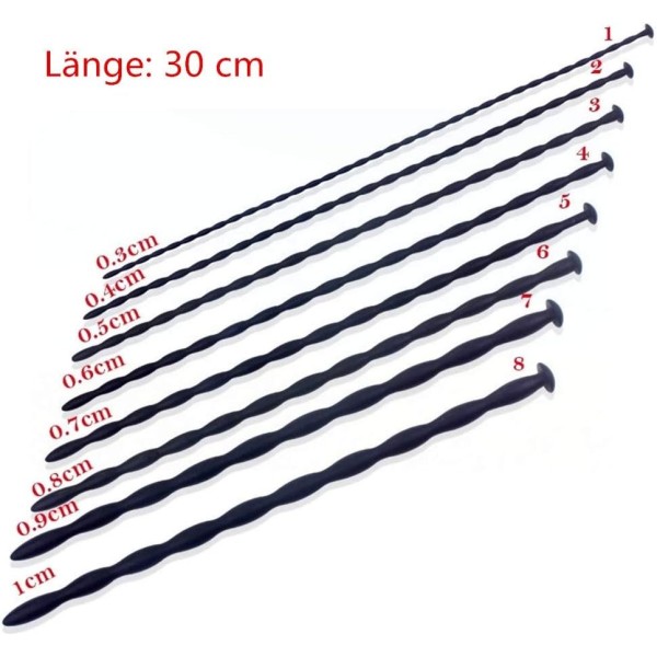 Urethtra Dilators Set Love Market 8pcs Urethtra Dilators Set Love Market 8pcs