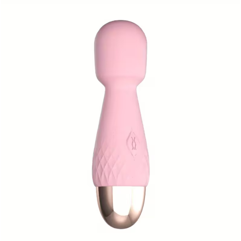 Love Market Mini Δονητής Wand Love Market 10cm Ροζ Wand