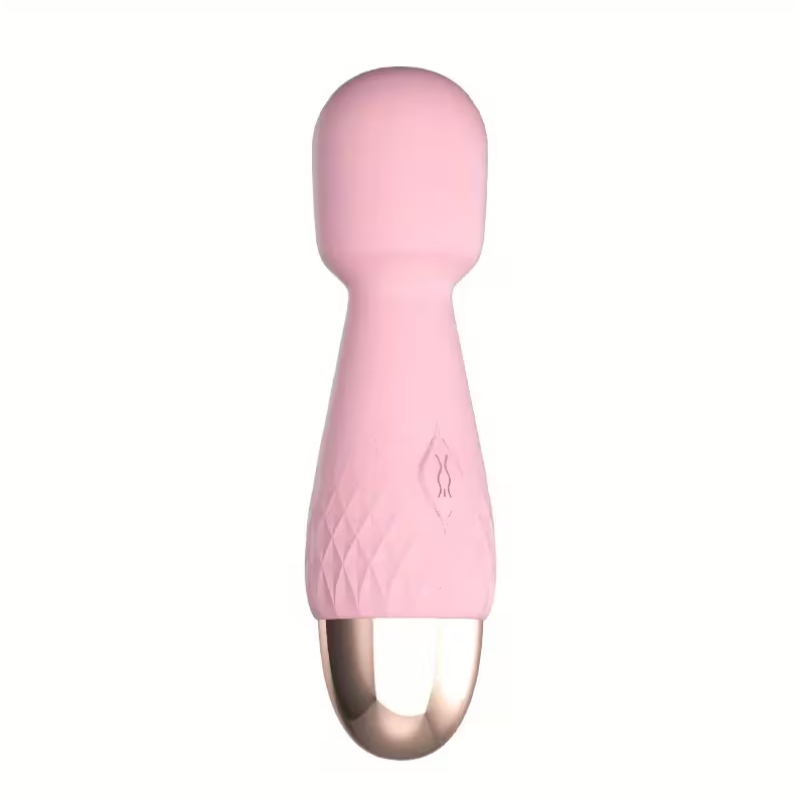Love Market Mini Wand Vibrator Love Market 10cm Pink Wand