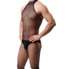 Love Market Ολόσωμο Καλσόν Halter Μαύρο Ολόσωμα