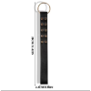 Love Market Paddle Love Market Lux Black Floggers & Paddles