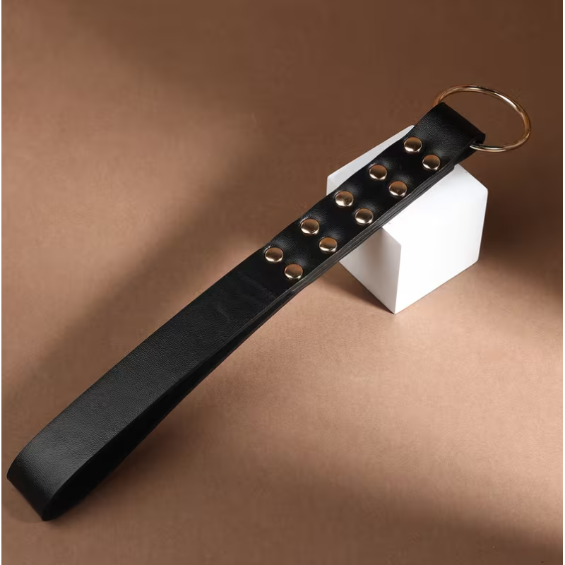 Love Market Paddle Love Market Lux Black Floggers & Paddles