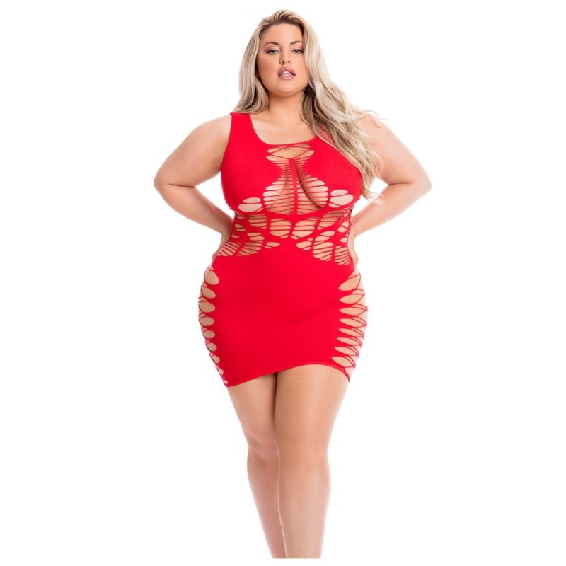 Φόρεμα Pink Lipstick Lingerie Dynamite Diva Κόκκινο Pink Lipstick Lingerie Φόρεμα Pink Lipstick Lingerie Dynamite Diva Κόκκινο Φορέματα