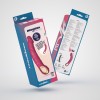 Crushious Realistic Vibrator Crushious Magnus Bend 22.5cm Pink Realistic