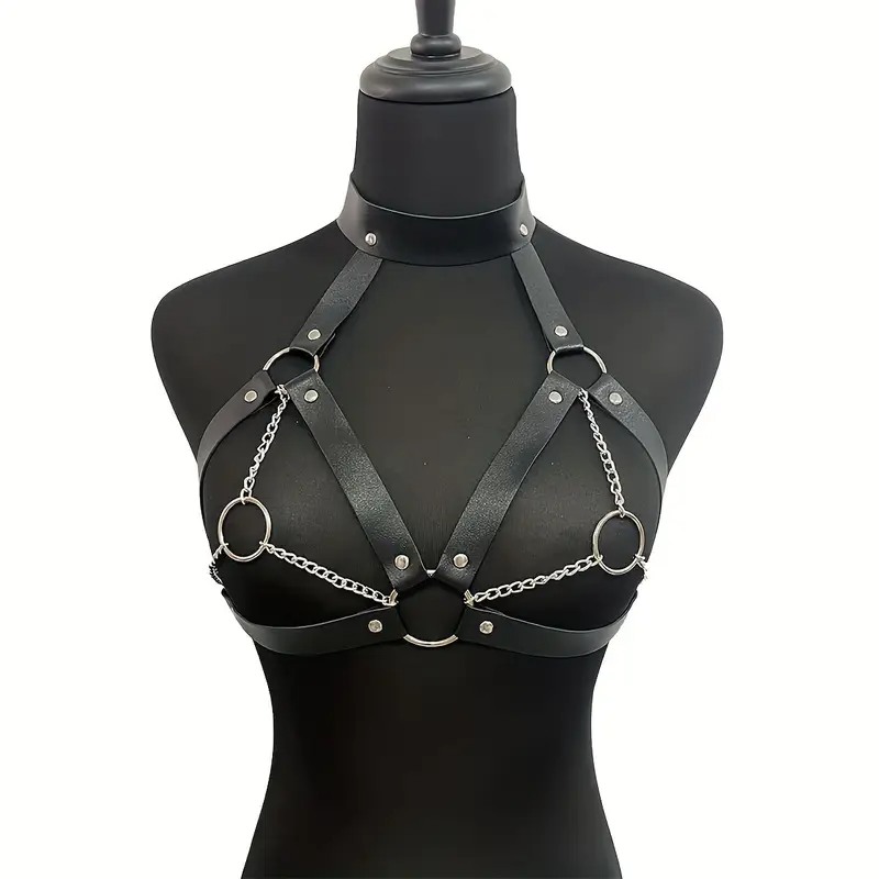 Love Market Ρυθμιζόμενο Harness Agnar Μαύρο Harnesses