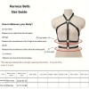 Love Market Adjustable Harness Amira Black Harnesses