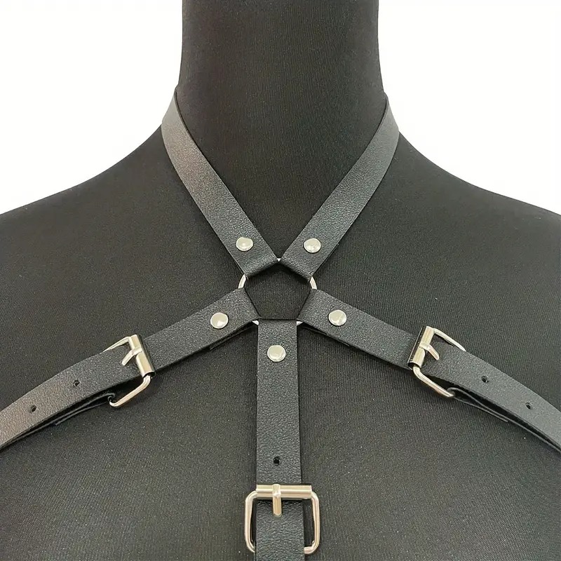 Love Market Adjustable Harness Amira Black Harnesses