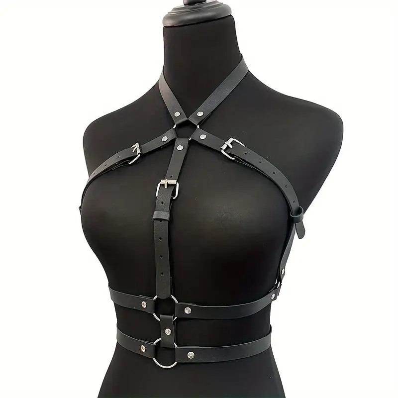 Love Market Adjustable Harness Amira Black Harnesses