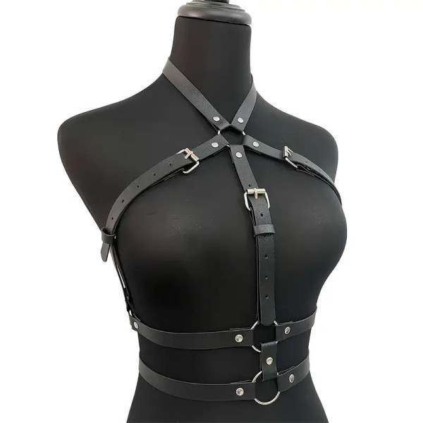 Ρυθμιζόμενο Harness Amira Μαύρο Ρυθμιζόμενο Harness Amira Μαύρο