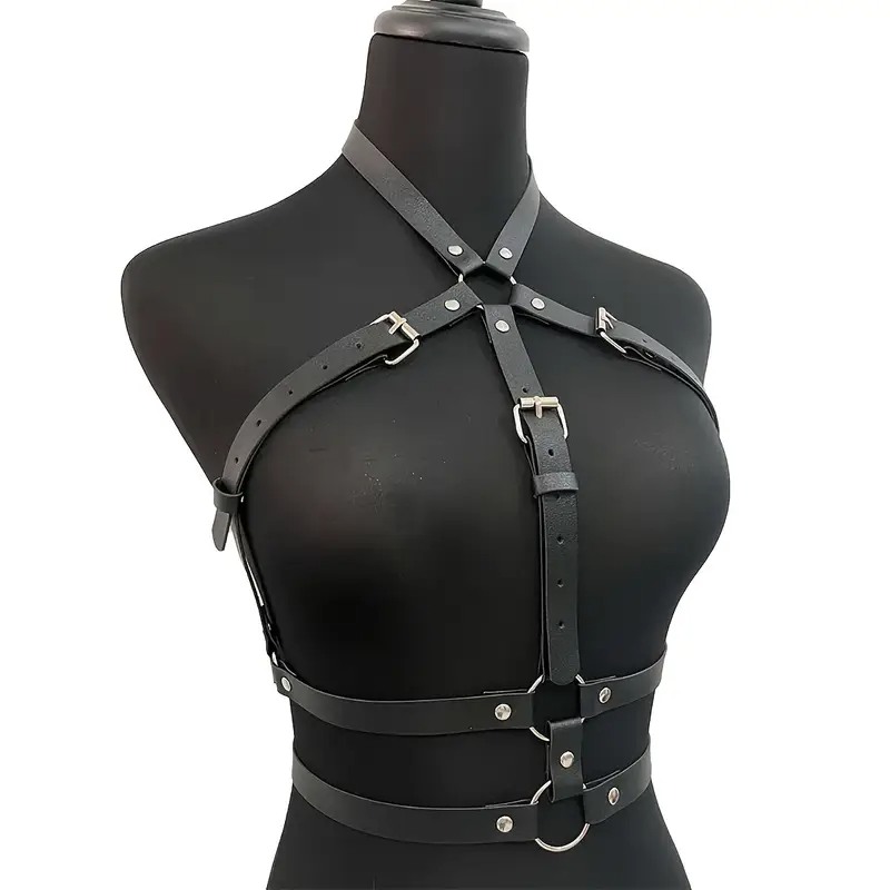 Love Market Adjustable Harness Amira Black Harnesses