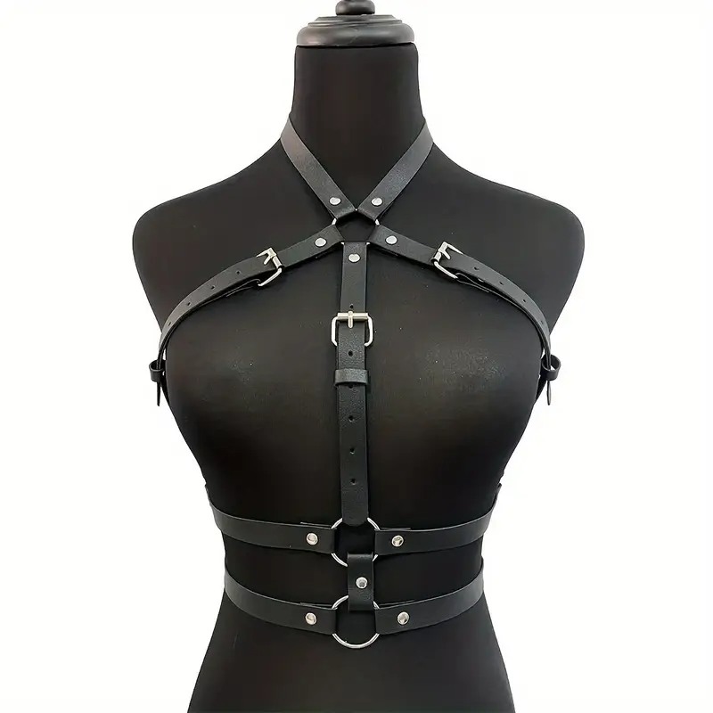 Love Market Adjustable Harness Amira Black Harnesses
